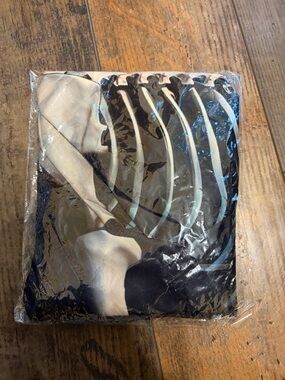 NWT Halloween bone skeleton dog jumpsuit costume size 2XL